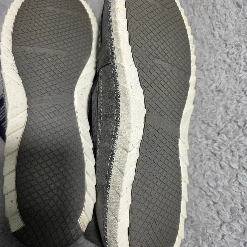 Twisted X Zero X Mens Moccasin Shoes Gray Leather‎ Driving Moccasins Mens 14